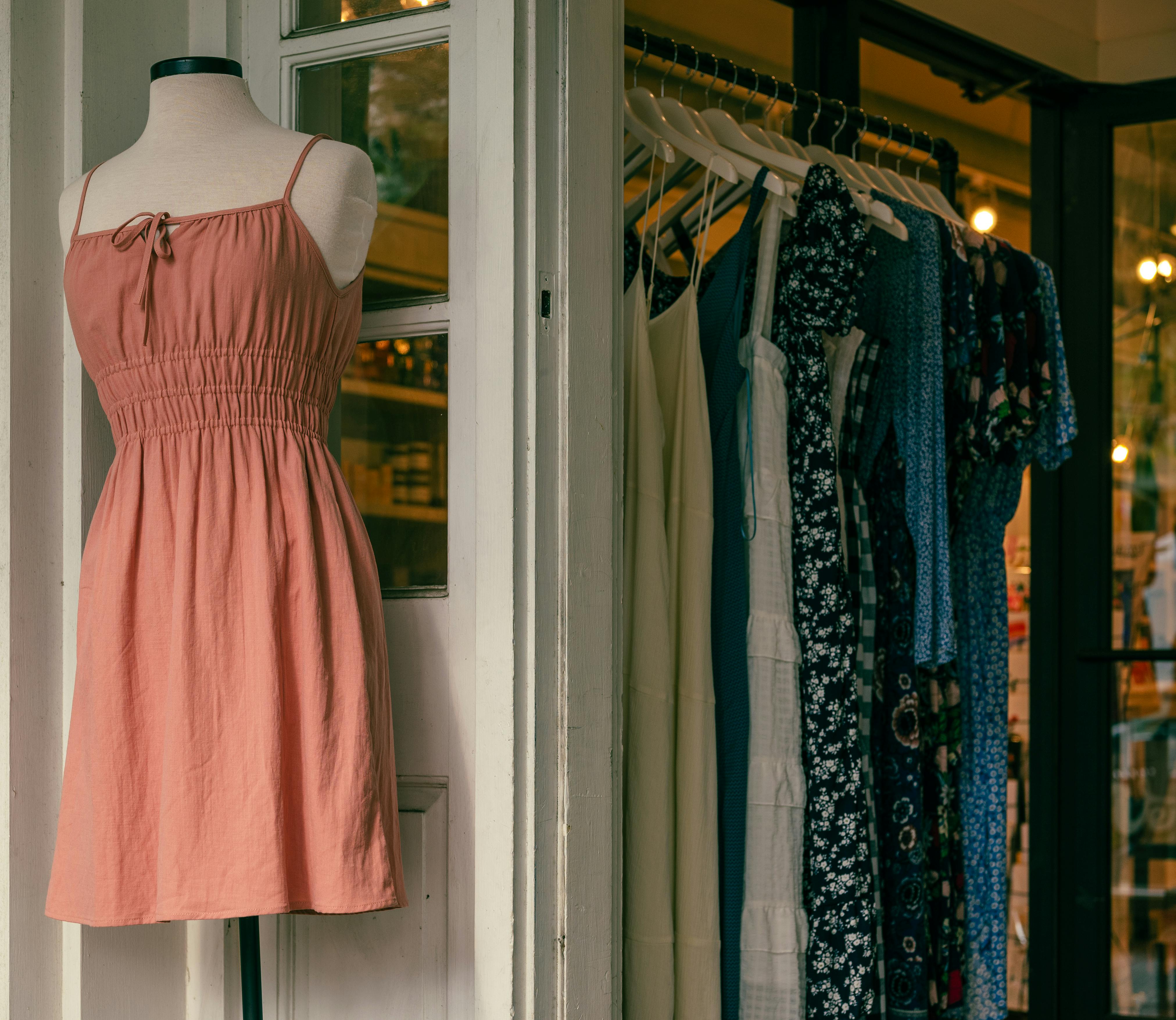 Elegant boutique display