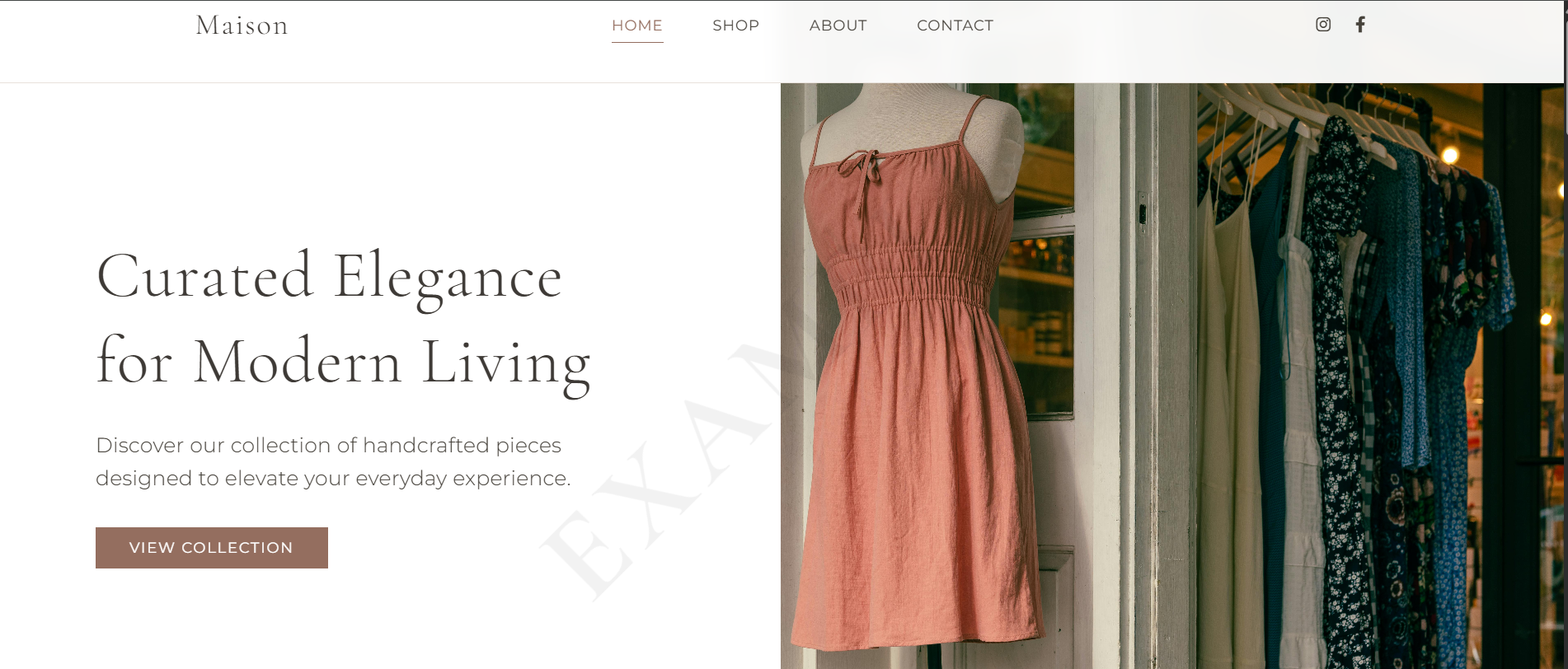 Boutique Template